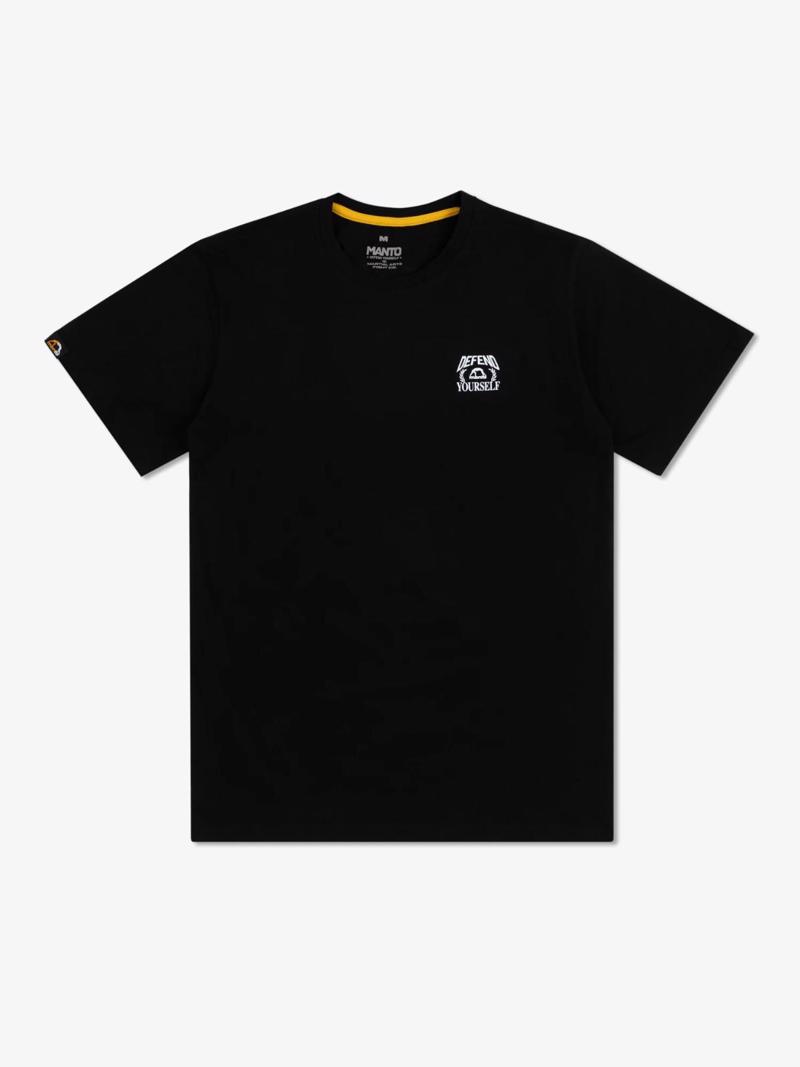 MANTO defend 25 tshirt- black
